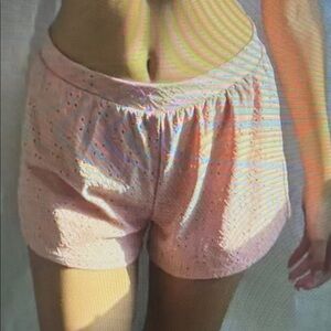 Pink Athletic Shorts for Women